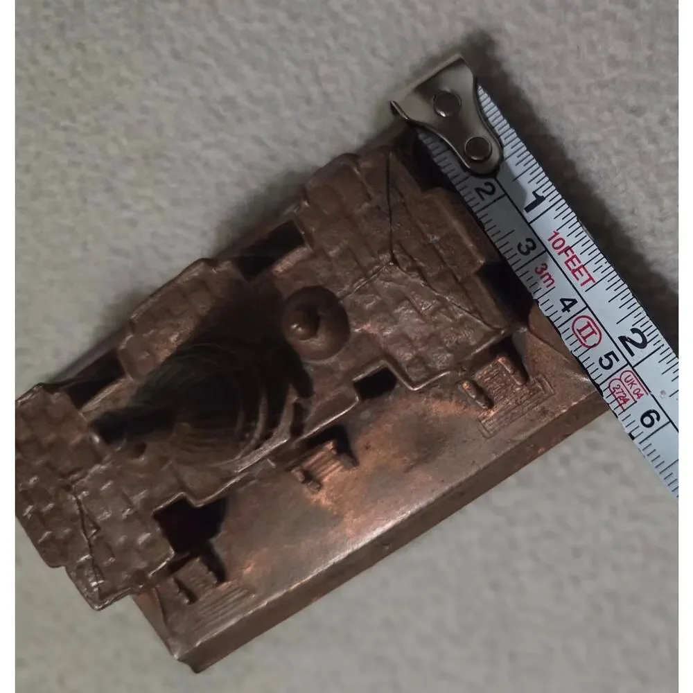 Vintage Washington DC Capitol Building Brass Travel Souvenir Made in USA